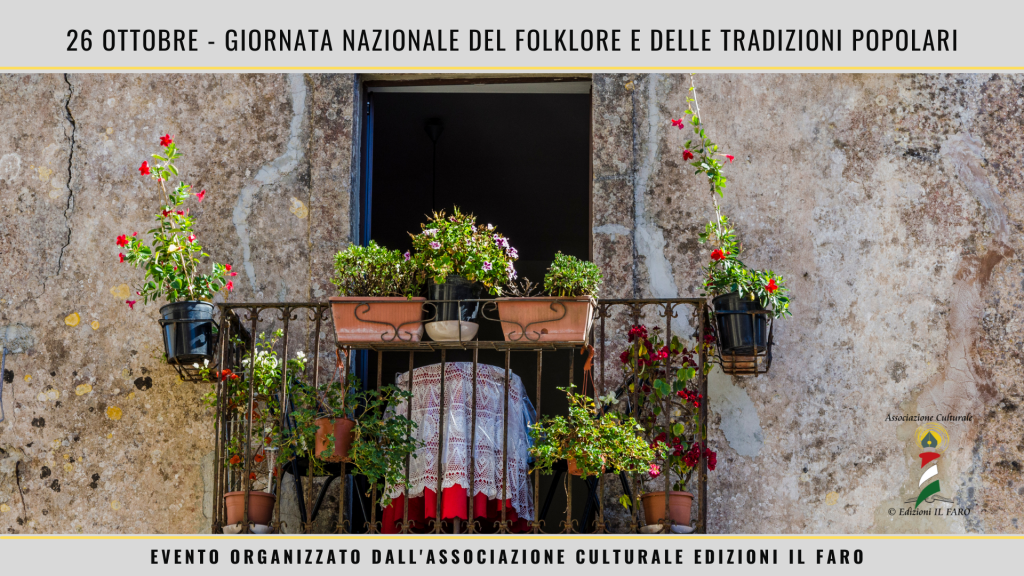 Giornata Nazionale del Folklore e tradizioni popolari, Associazione culturale edizioni il faro, eventi online