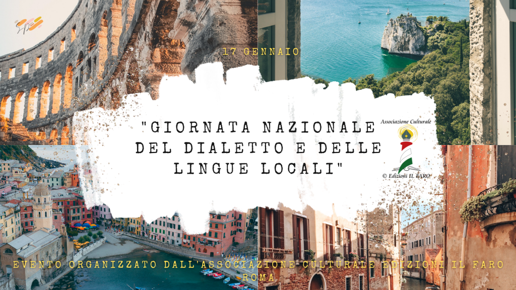 giornata nazionale del dialetto associazione culturale edizioni il faro roma, eventi online